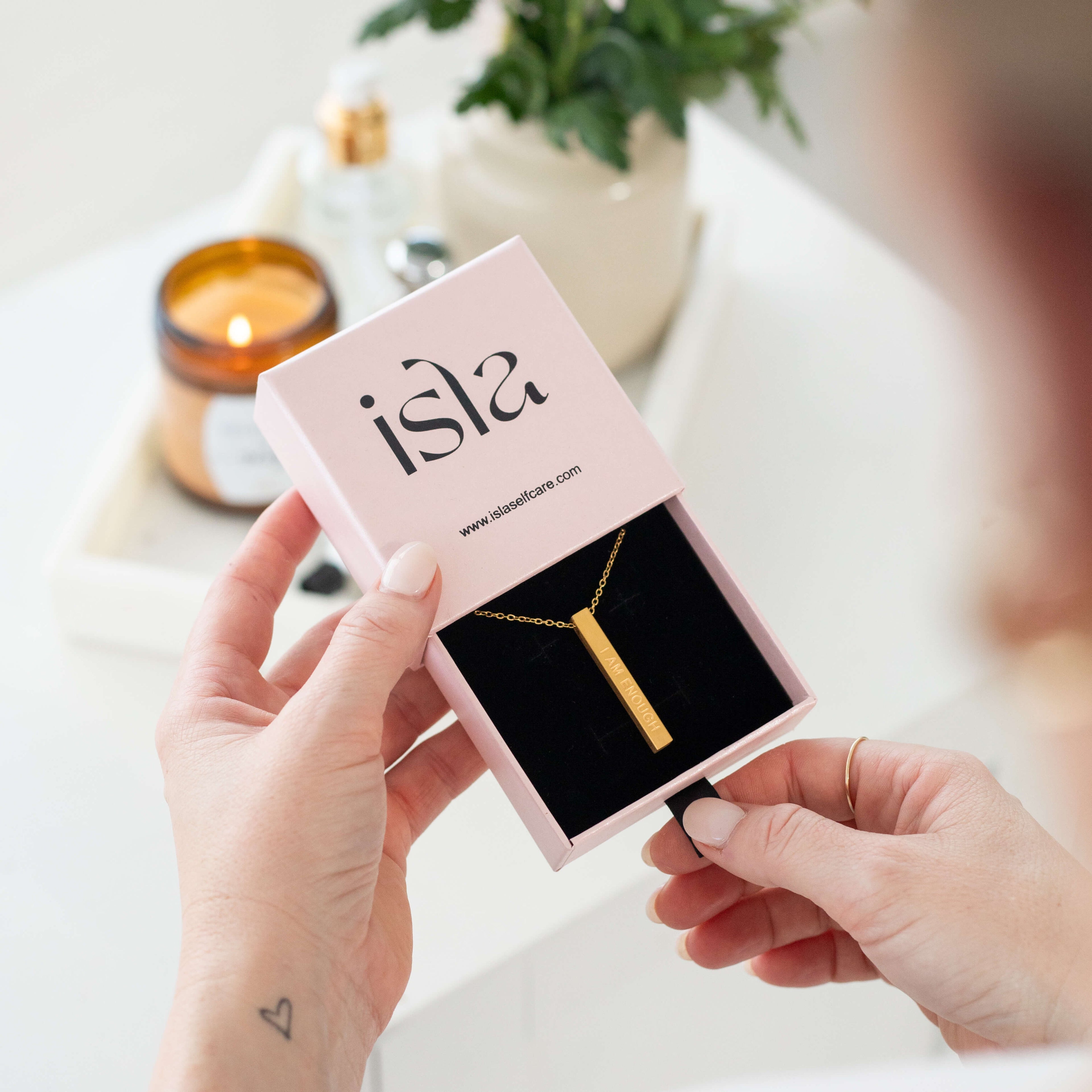 affirmation necklace