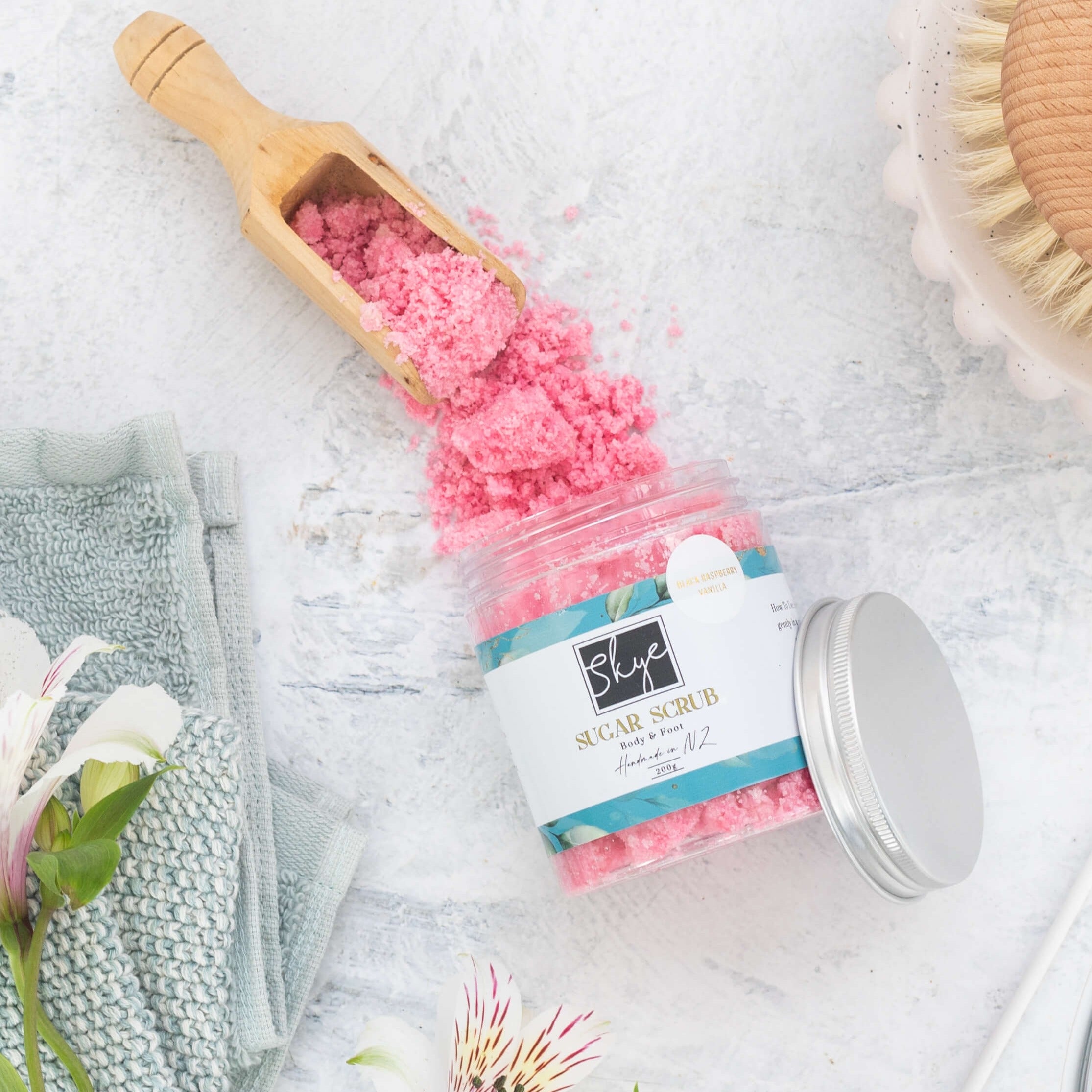 Best Natural Sugar Body Scrub NZ Skye Candle And Body Care