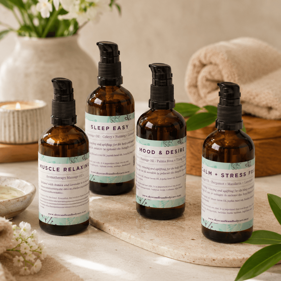 aromatherapy massage oil