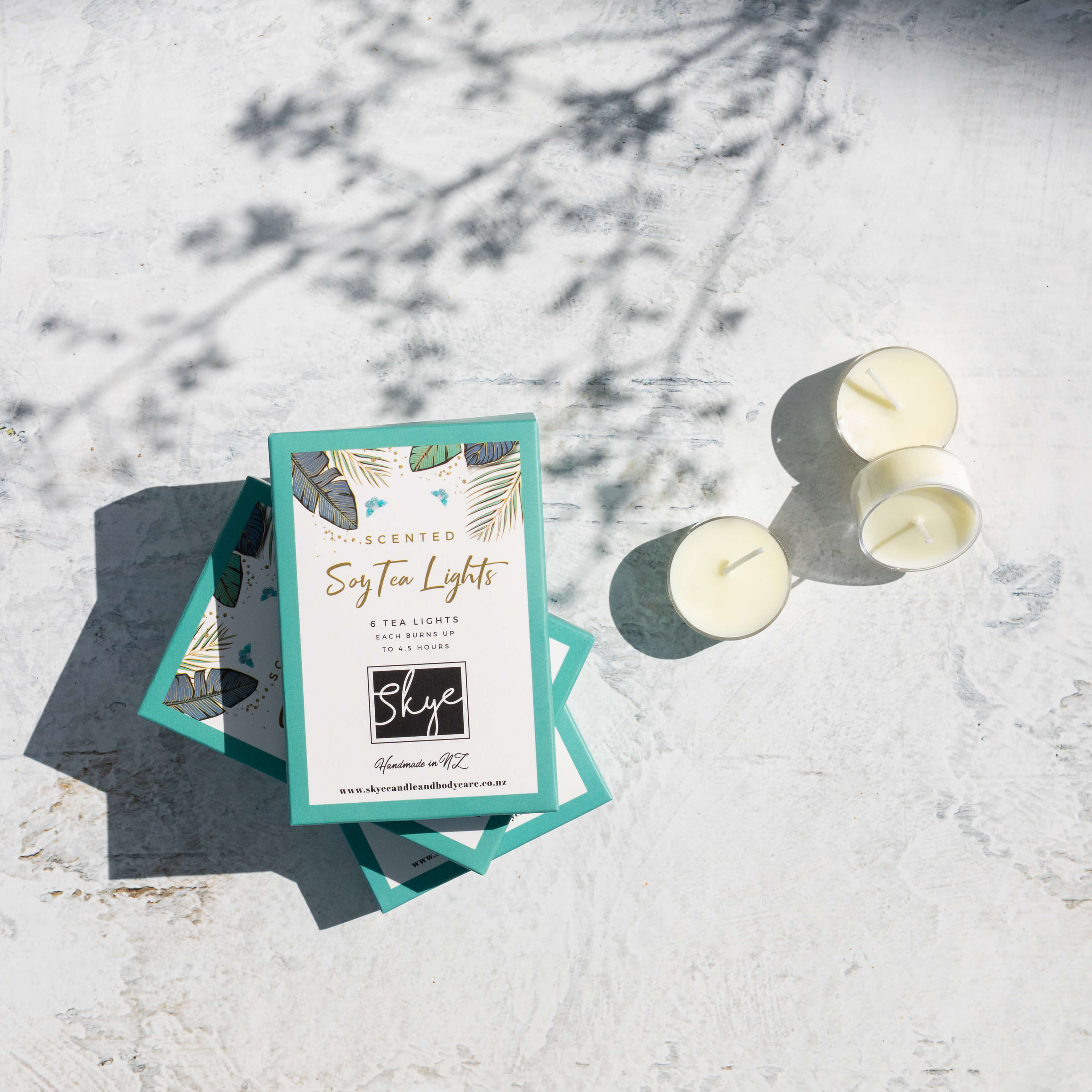 unscented tea light