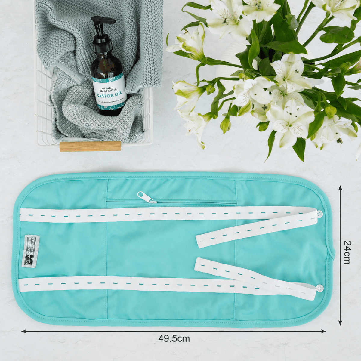 castor oil wrap nz waist wrap