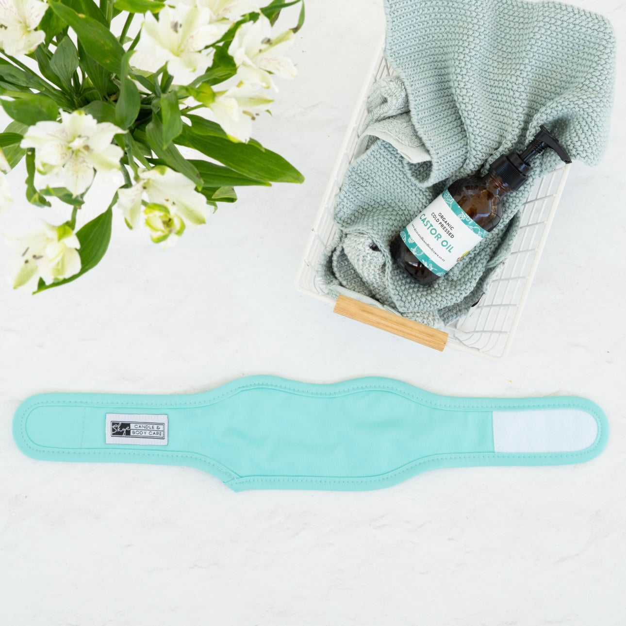 organic castor oil wrap