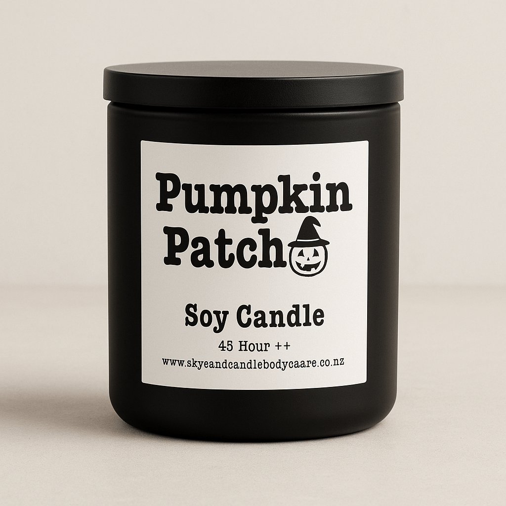 pumpkin candle