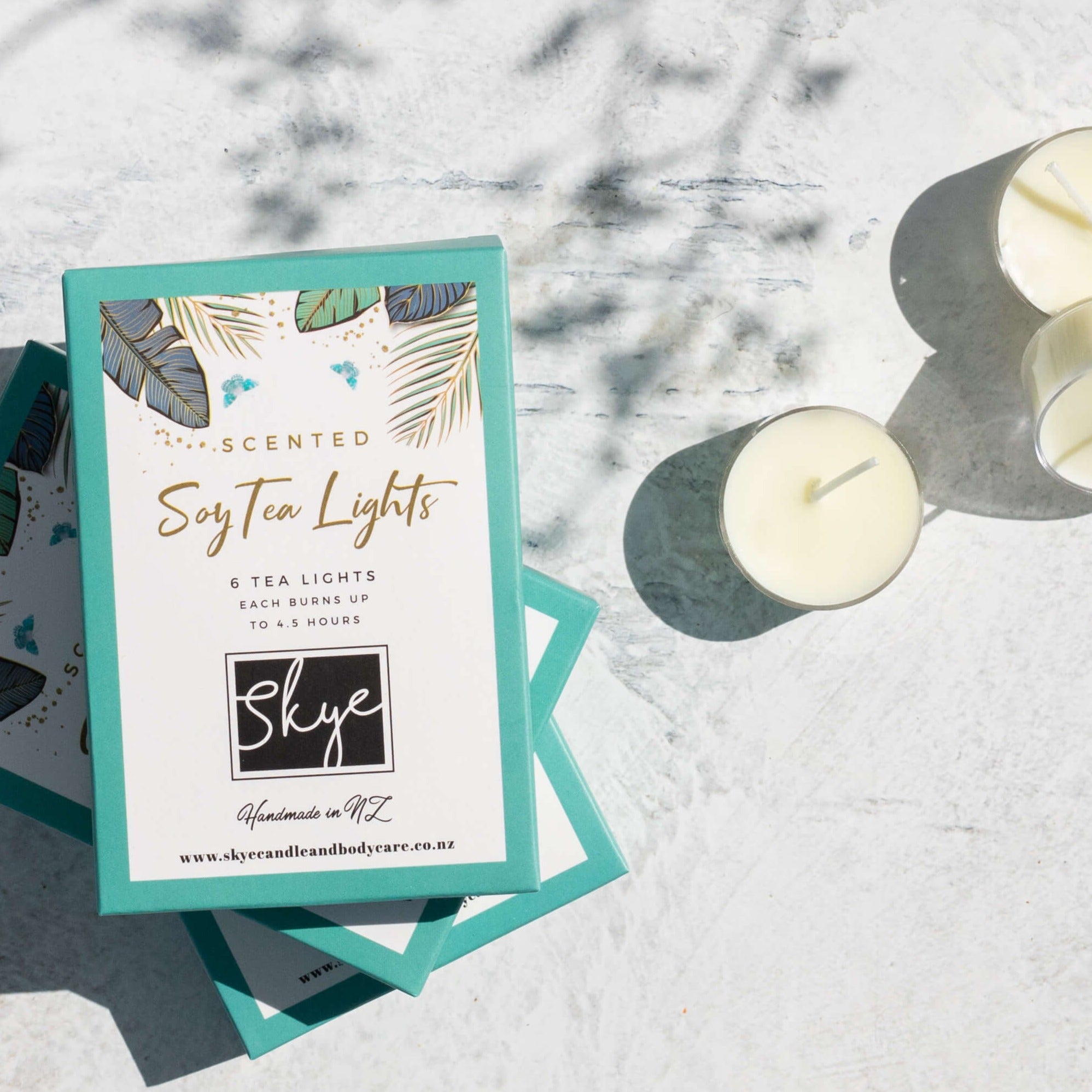 soy tealights sweet scented