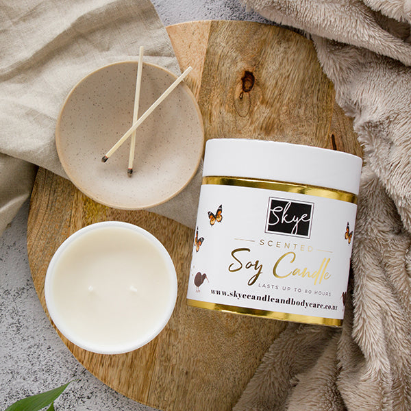 luxury soy candle nz