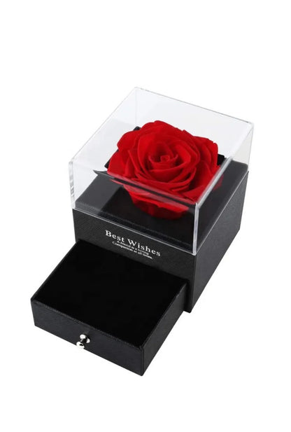 Preserved Rose Necklace