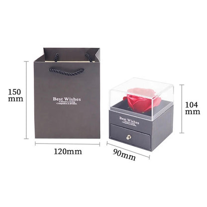 Preserved Rose Necklace