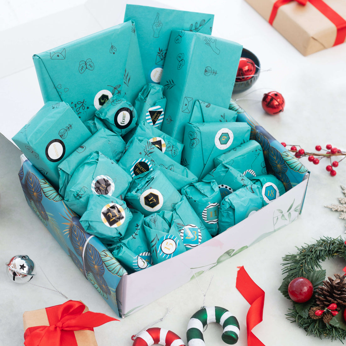 christmas advent gift set