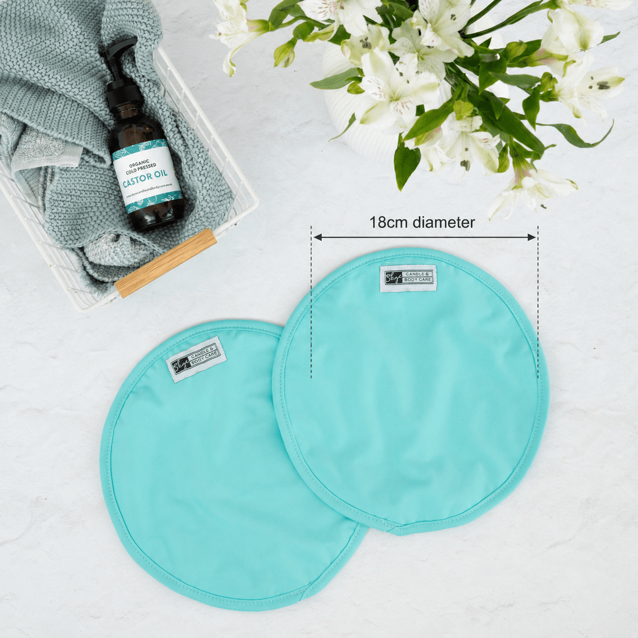 castor oil wrap nz breast pad