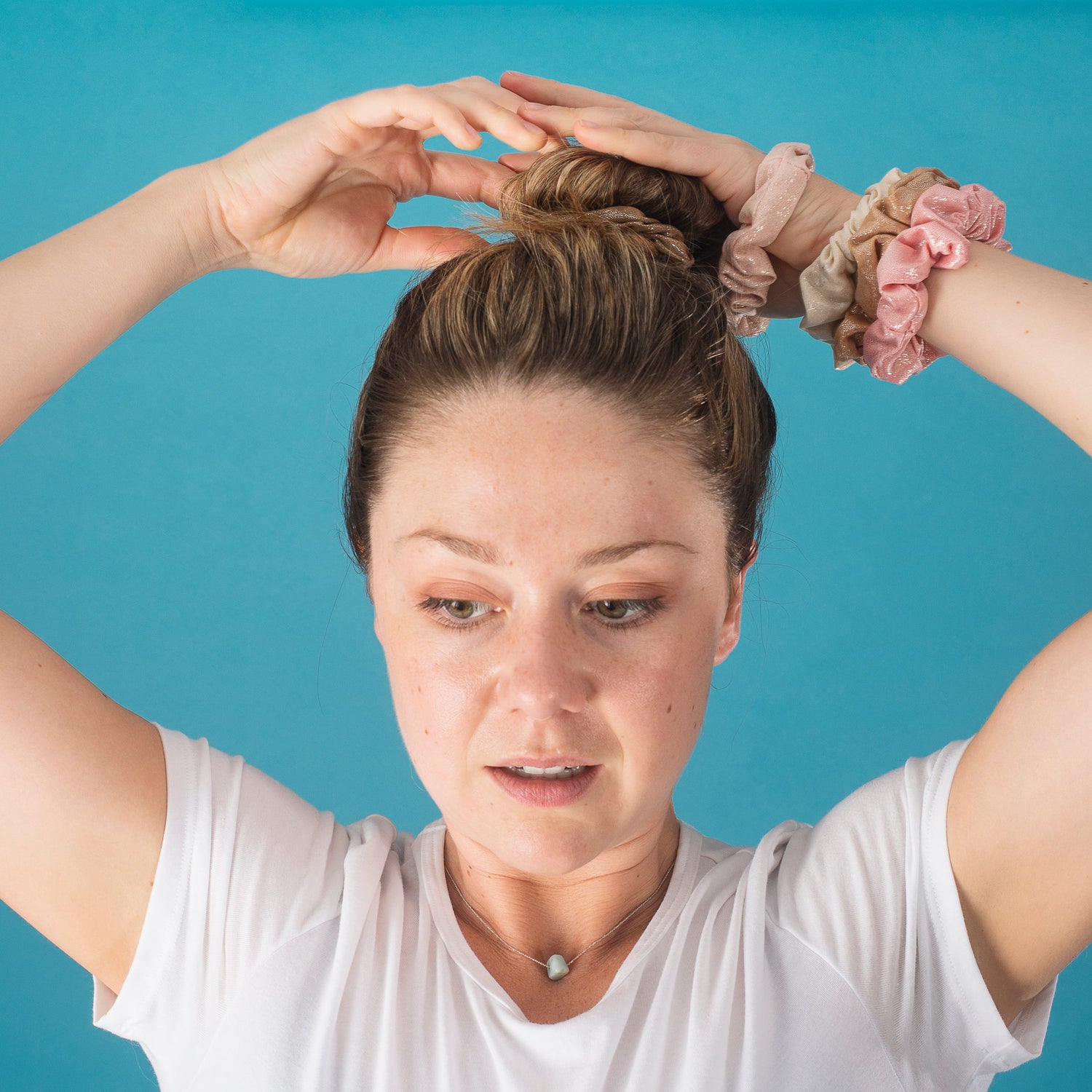 silk scrunchie nz