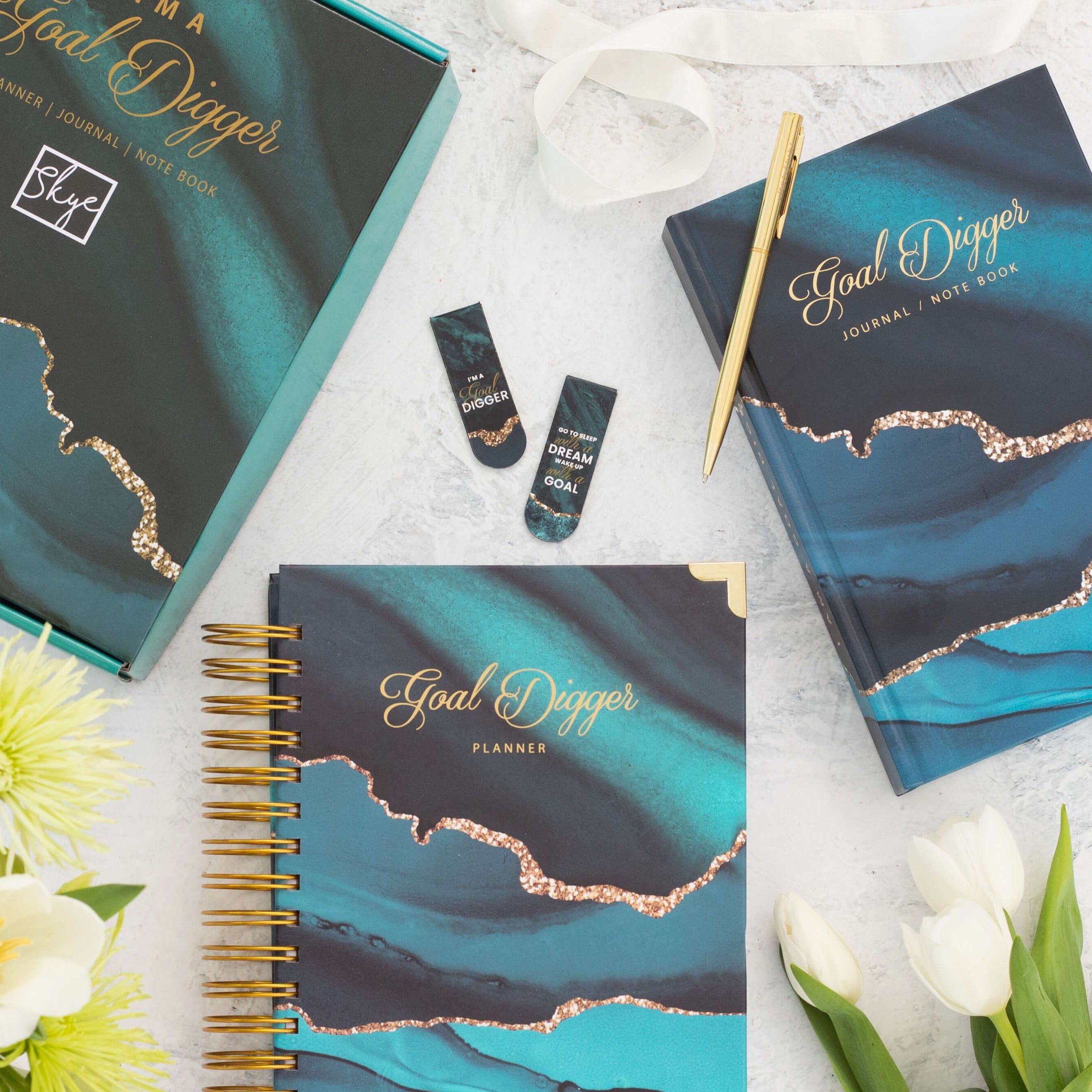 goal planner gift set