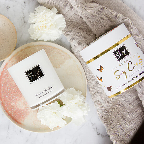caramel vanilla soy candle