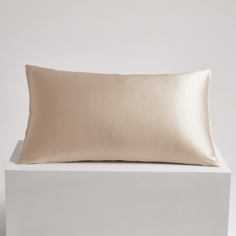 gold silk pillow case nz