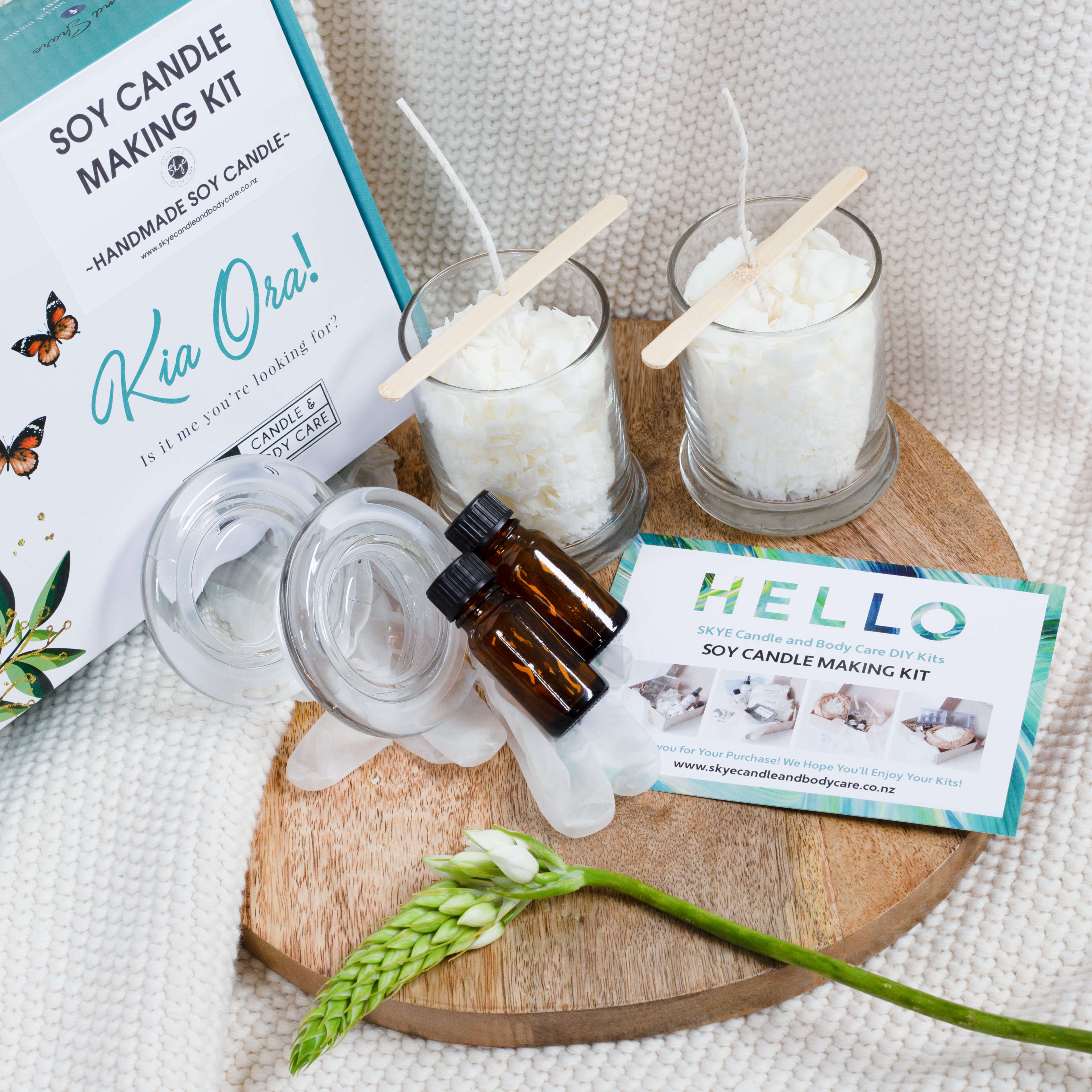 nz soy candle making kit