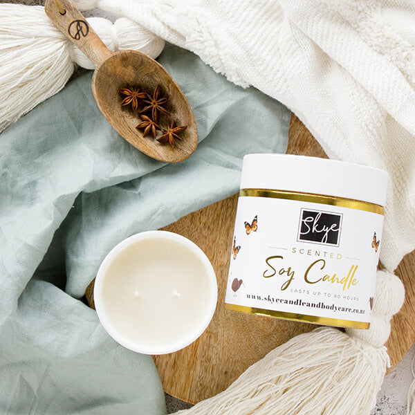 sugar plum soy candle